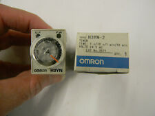 New Omron Solid State Miniature Timer H3yn-2 Dpdt 1s10s1min10min 24vac  E4