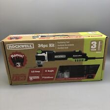 Rockwell Sonicrafter F30 Oscillating Tool 3.5 Amp Rk682.1 34pc Kit Carry Bag New