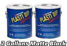 2 Gallon Plasti Dip Matte Black Spray Rubber Coating Ready To Spray Rubber Kit