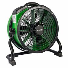 Xpower X-34ar 14 Hp Industrial Sealed Motor Axial Fan Floor Air Mover W Outlets