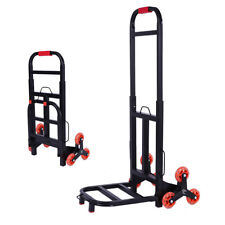 330lb Stair Climbing Moving Dolly 6-wheels Hand Truck Warehouse Appliance Cart