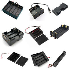 1 2 3 4 5 6 8 10 X Aa Battery Holder Case Storage Box Open Enclosed With Switch
