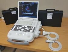 Siemens Acuson P300 Portable Ultrasound Machine With Two Probes.