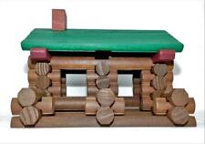 Lincoln Logs Frontier House Cabin Kit From Lionel Set Complete W Instructions