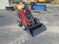 New Mini Stand On Skid Steer Loader 3rd Valve Quick Couple Bucket