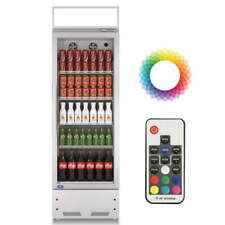 Merchandiser Commercial Refrigerator Glass Door Display Beverage Cooler 8 Cu.ft