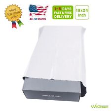 19x24 Inch White Poly Mailers Large Envelopes Plastic Self Seal Shipping Bags