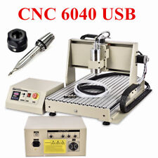 Cnc 6040 3 Axis 1500w Router Usb Engraving Diy Cutting Mini Milling Machine Vfd