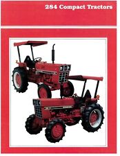Ih International 2 4 Wheel Drive 284 Diesel Compact Tractor Color Brochure