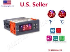 10a 110v Digital Temperature Controller Temp Sensor Thermostat Control Relay Us