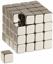 N48 Neodymium Rare Earth Magnets Cube 14 Inch 64pcs