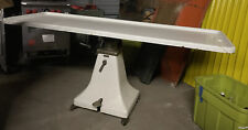 Undertakers Supply Company Porcelain Hydraulic Lift Embalming Table - Vintage