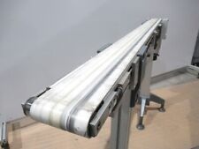 Flat Belt Conveyor 55.5l X 3.5 W X 38h Inch Wadjustable Legs Leeson Motor