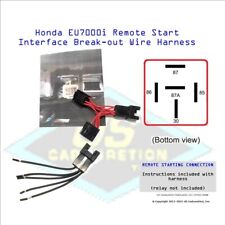 Honda Eu7000is Remote Start Interface Break-out Wire Harness