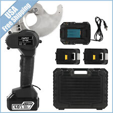 1000 Mcm Cable Cutter Kit Cordless Wire Cable Cutter W 2 Batteries 60kn 18v