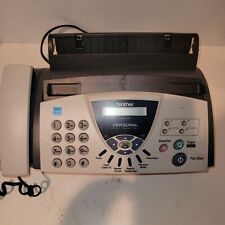 Brother Fax-575 Personal Office Fax Machine W Phone And Copier Space Saver