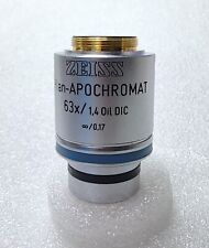 Zeiss 440762-9904 Objective Plan-apochromat 63x1.40 Oil Dic 0.17