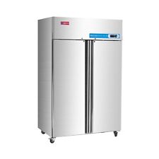 Commercial Reach In Refrigerator Cooler Fridge 48 Inch 2 Solid Door 36 Cu.ft