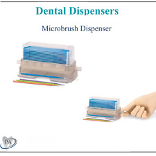 Dental Microbrush Dispenser - Holds 400 Microbrushes Microbrush Organizer