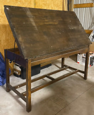Vintage Large Drafting Table 36 X 72