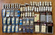 Huge Lot Of Mixed Electrical Supplies Receptacle Outlets Switches Leviton Ge