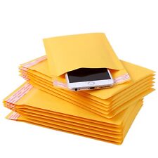 Any Size Kraft Bubble Mailers Shipping Mailing Padded Bags Envelopes Self-seal