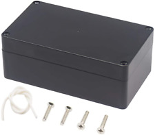 Waterproof Plastic Project Box Abs Ip65 Electrical Junction Box Enclosure Black