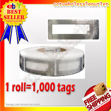 1000 Pcs Checkpoint Compatible 19mm X 65mmcosmetic Soft Label Tag Roll 8.2mhz