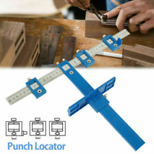 Adjustable Drill Guide Woodworking Jig Dowel Cabinet Punch Locator Template Tool