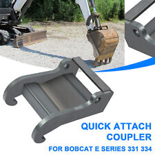 For Bobcat E Series 331 334 Steel Quick Attach Excavator Coupler Bracket Backhoe