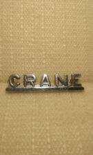 Crane Maching Tag Chrome