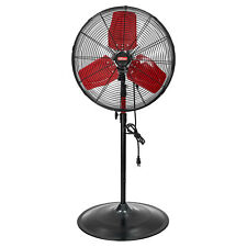 24 Inch Pedestal Stand Industrial High Velocity Stand Fan Heavy Duty 3-speed