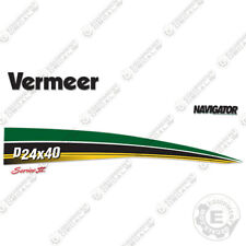Vermeer D24x40 Series 2 Navigator Directional Boring Horizontal Drill Decal Kit