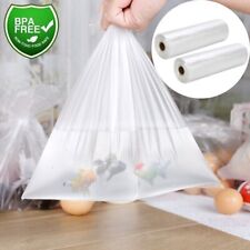 12x20 Clear Plastic Produce Bags 350 Roll Kitchen Food Storage Bag Supermarket