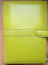 Filofax Personalpocket Organizer Deluxe Smooth Leather Lime Green Piazza
