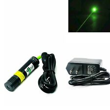 1pc 532nm 10mw Green Dot Laser Module With 5v Adapter Long Time Working 18x75mm