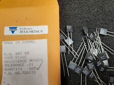 Vishay S102c 9k0000 .01 High Precision Foil Resistors Lots Of 25 Pieces Offer