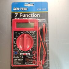Cen-tech 7-function Multi-tester Digital Multi-meter Test Equipment Meter