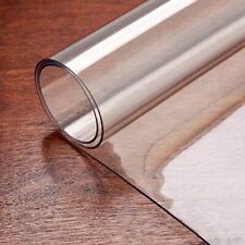 Clear Desk Protector Mat 1.5mm Thick Writing Desk Blotter Pad For 12 X 24 In