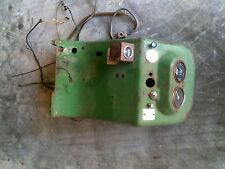 Oliver 770 Rowcrop Tractor Dash W Gauges Serial Number Tag Choke Cable Switch