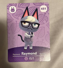 Authentic Animal Crossing Series 5 Amiibo Card Raymond 431