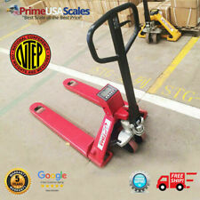 Op-918-5000 Ntep Pallet Jack Scale 5000 Lb With Printer Legal For Trade