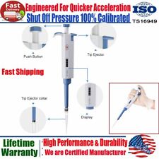 Single-channel Manual Adjustable Variable Pipette Micro Pipettor Vol.100-1000ul