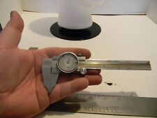 Vtg Helios 7 Dial Caliper Measuring Tool Used Germany