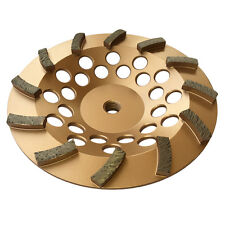 7 Concrete Grinding Cup Wheels 12 Diamond Abrasive Seg 58-11 Arbor
