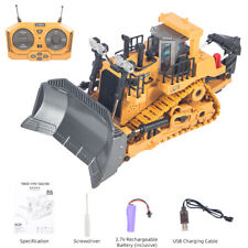 9 Channels Remote Control-bulldozer 2.4ghz Rc Construction Vehicle Truck Toys