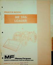 Original Massey Ferguson Parts Manual Catalog Mf 246 Loader