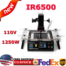 1250w Ir6500 Achi Bga Rework Station Infrared Soldering Welding Machine Kit 110v
