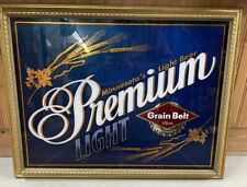 Grainbelt Premium Light Beer Mirror Advertising Sign