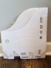 Ikea Flyt Pack Of 5 White Cardboard Magazine Files 500.223.54 Office Storage